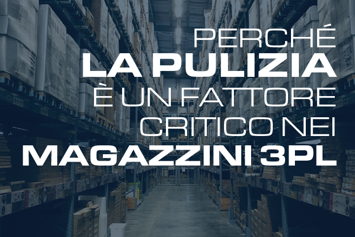 Pulizia nel magazzini 3PL