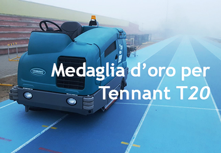Pulizia-pista atletica-tennantT20 Pulizia-pista atletica-tennantT20