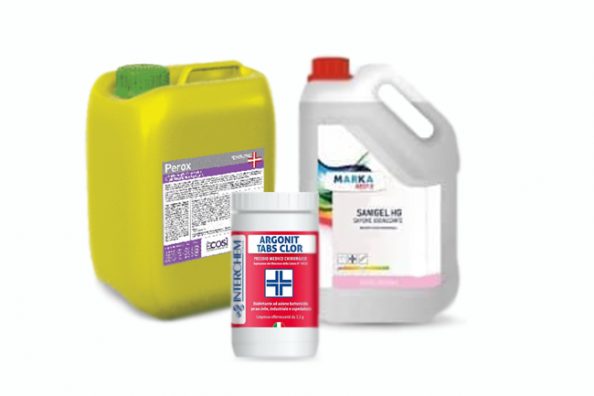 La gamma dei nostri Detergenti-igienizzanti La gamma dei nostri Detergenti-igienizzanti