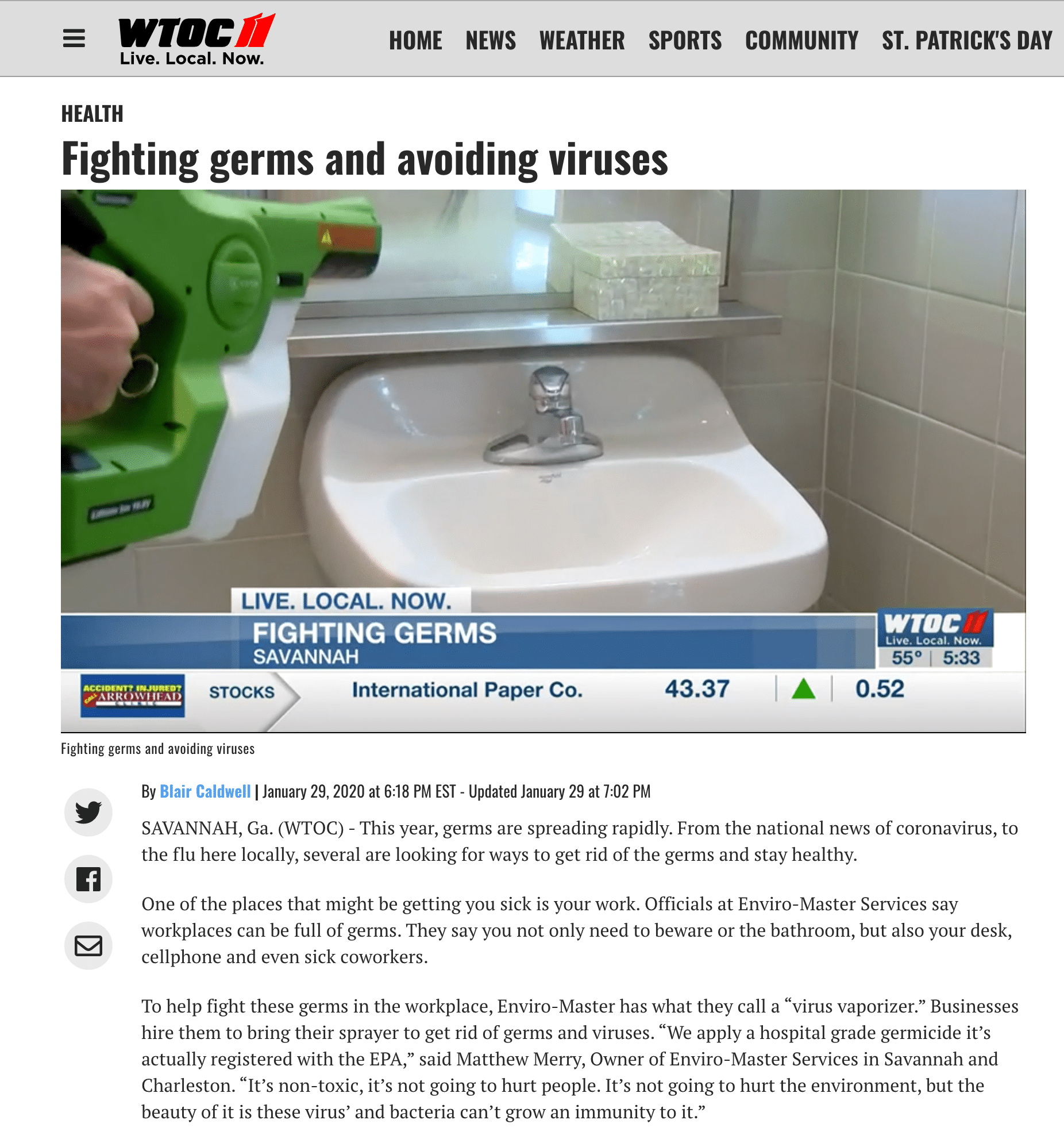 Fighting germs and avoiding viruses Fighting germs and avoiding viruses