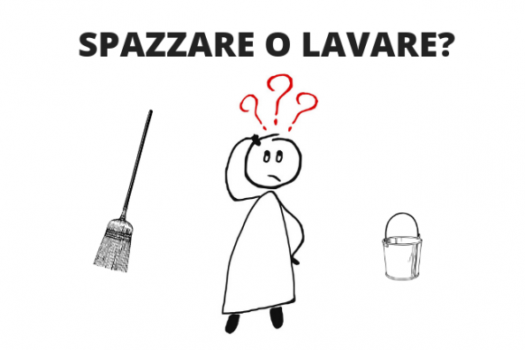 Spazzare-o-lavare