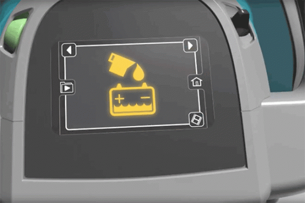 Spia_pannello_Smart-Fill Corretta ricarica delle batterie delle lavapavimenti