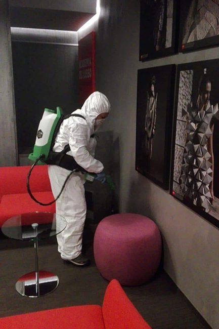 Victory2 Beelux usa Victory per sanificare gli uffici 3