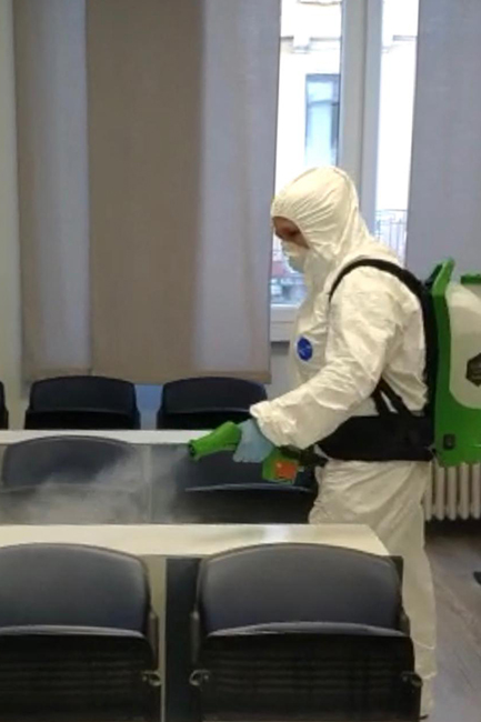 Victory3 Beelux usa Victory per sanificare gli uffici 1