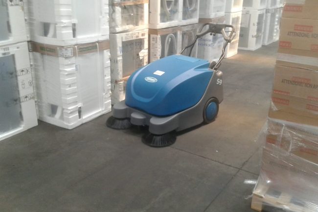 S9 in logistica spazzatrice S9 in logistica