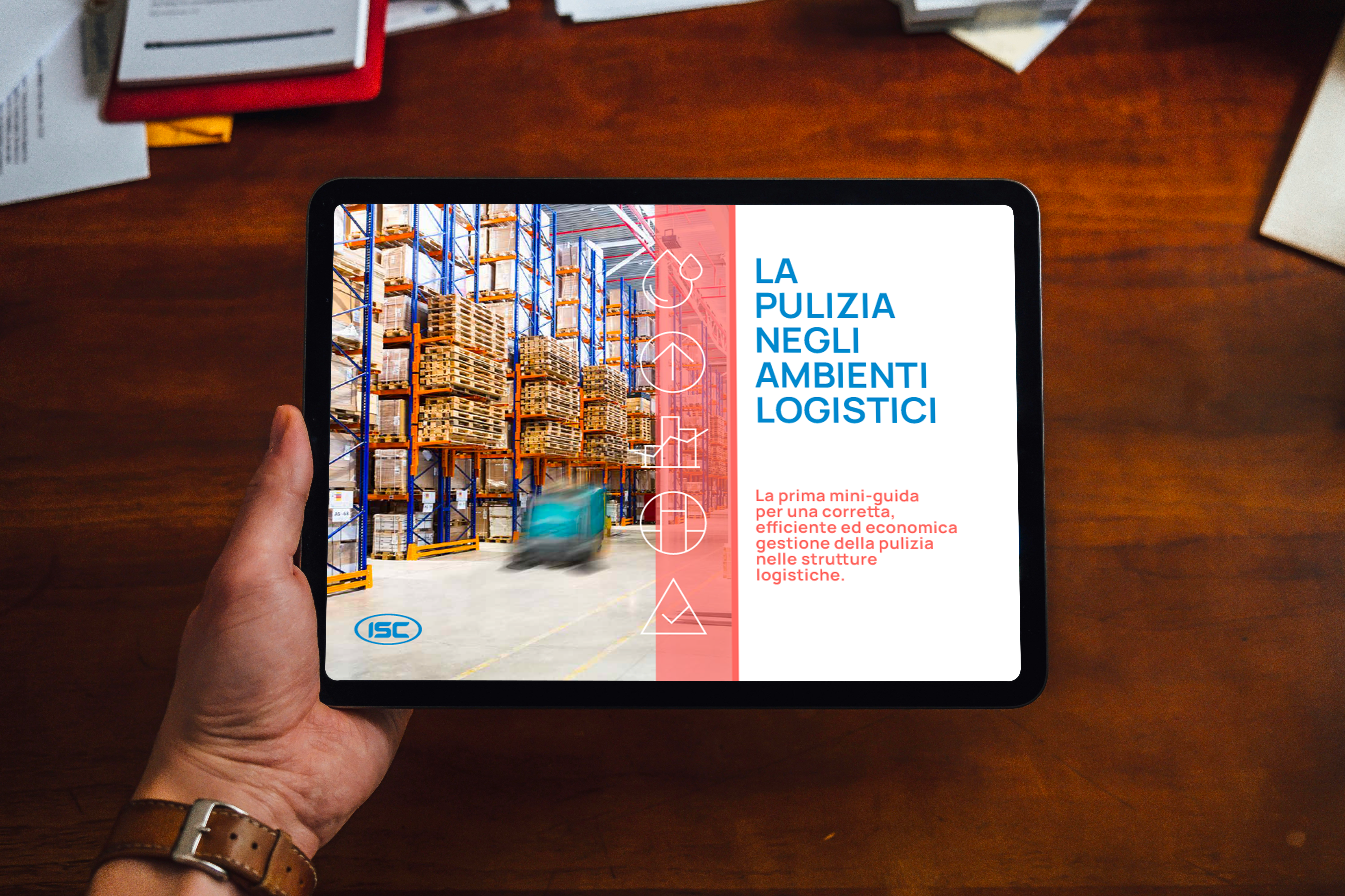 pulizia logistica