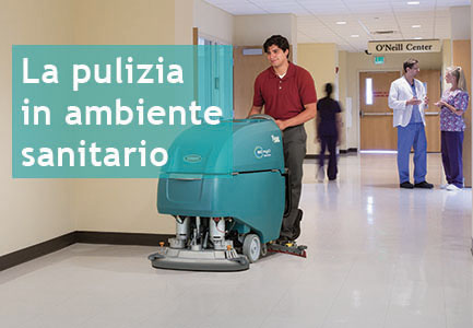 la pulizia in ambiente sanitario